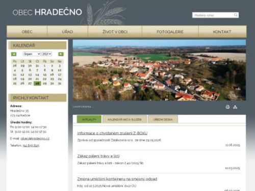Obecní úřad Hradečno