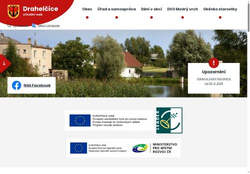 Zobrazit webové stránky Obecní úřad Drahelčice