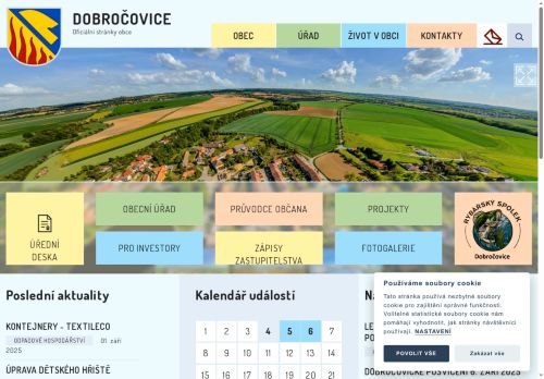 Zobrazit webové stránky Obecní úřad Dobročovice