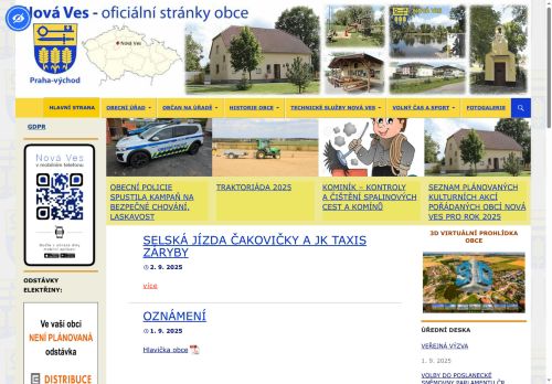 Zobrazit webové stránky Obecní úřad Nová Ves