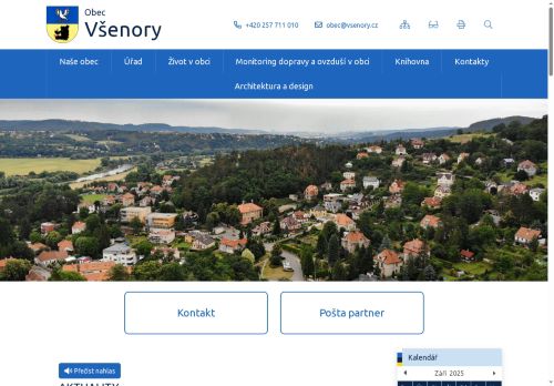 Zobrazit webové stránky Obecní úřad Všenory
