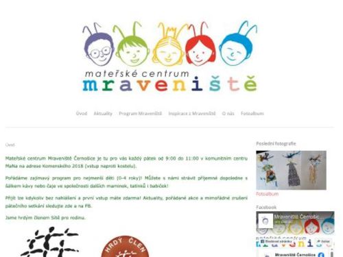 Mateřské centrum Mraveniště Černošice