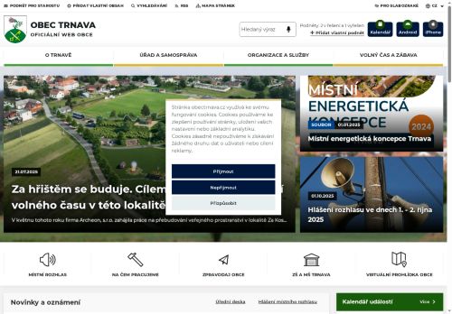 Zobrazit webové stránky Obecní úřad Trnava