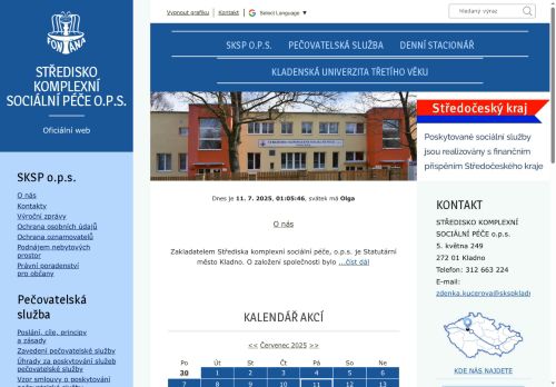 Středisko komplexní sociální péče o.p.s. nabízí práci na pozici Pracovník/ce v sociálních službách v obci Kladno