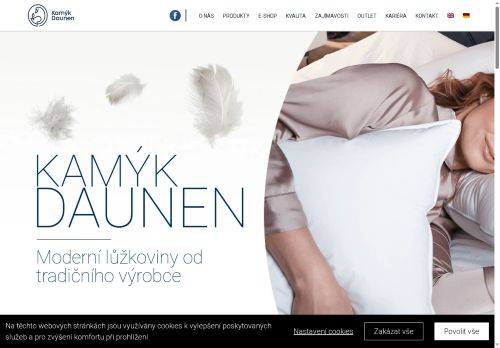 Kamýk Daunen s.r.o. nabízí práci na pozici Švadleny, šičky, vyšívači a pracovníci v příbuzných oborech v obci Kamýk nad Vltavou