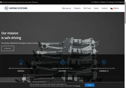 PAL Wiping Systems, s.r.o. nabízí práci na pozici Konstruktér/ka v obci Klecany