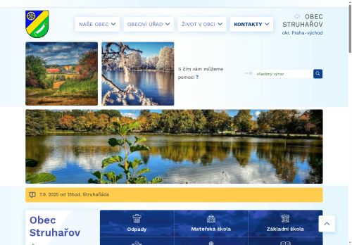 Zobrazit webové stránky Obecní úřad Struhařov