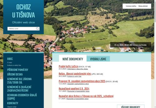 Zobrazit webové stránky Obecní úřad Ochoz u Tišnova