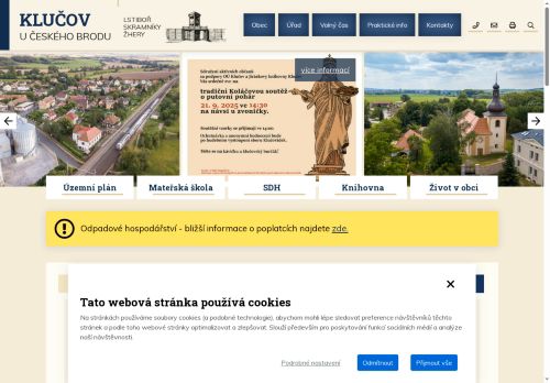 Zobrazit webové stránky Obecní úřad Klučov