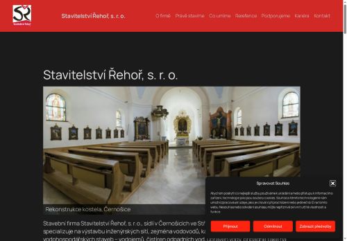 Zobrazit webové stránky Stavitelství Řehoř