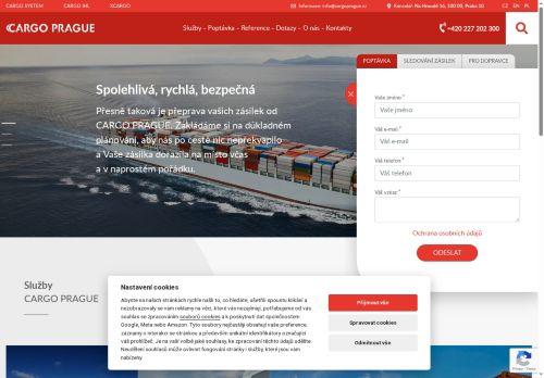 CARGO PRAGUE, spol. s r.o. nabízí práci na pozici disponent silniční přepravy zboží v obci Plzeň