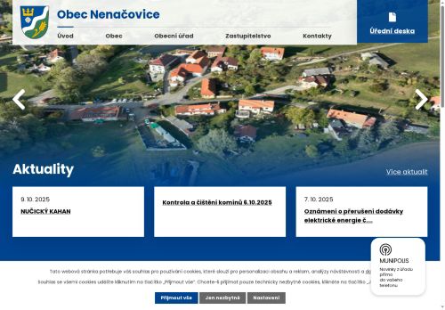 Zobrazit webové stránky Obecní úřad Nenačovice
