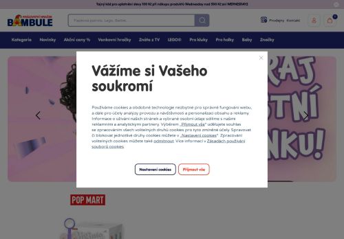 Zobrazit webové stránky Bambule - Království hraček
