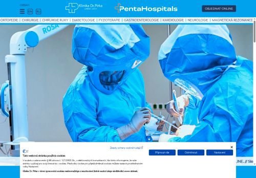 Klinika Dr. Pírka s.r.o. nabízí práci na pozici Sanitářka / Sanitář na oddělení chirurgie v obci Mladá Boleslav