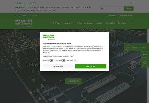 Murr CZ, s.r.o. nabízí práci na pozici operátor(-ka) v elektrovýrobě v obci Stod