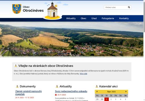 Zobrazit webové stránky Obecní úřad Otročiněves