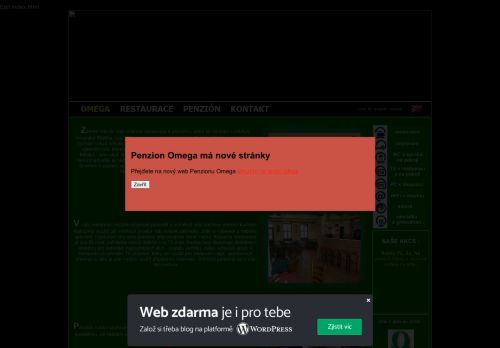 Zobrazit webové stránky Restaurace Omega