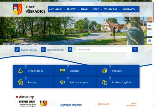 Zobrazit webové stránky Obecní úřad Všeradice