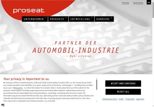 proseat Mladá Boleslav s.r.o. nabízí práci na pozici Obsluha strojů na výrobu a zpracování výrobků z plastu v obci Plazy