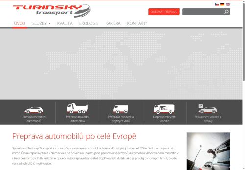 TURINSKY TRANSPORT, s.r.o. nabízí práci na pozici Řidiči v obci Plazy