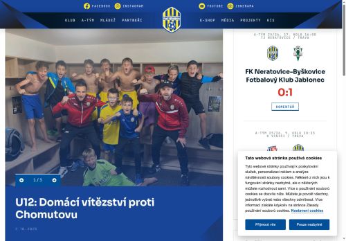 Zobrazit webové stránky FK Neratovice-Byškovice