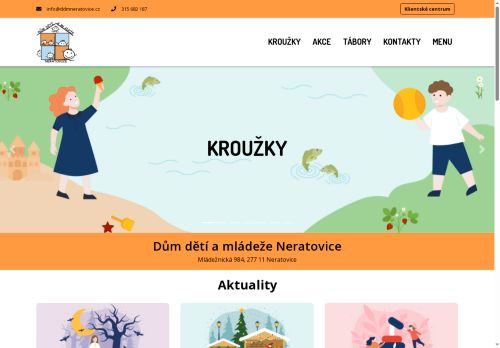 Zobrazit webové stránky Dům dětí a mládeže