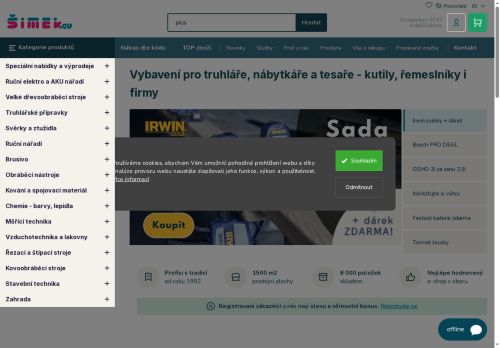 Webové stránky ŠIMEK proficentrum s.r.o., Klatovy
