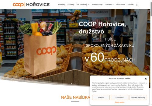 COOP Hořovice, družstvo nabízí práci na pozici Zástupce vedoucí prodejny m/ž v obci Zdice