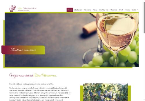 Zobrazit webové stránky Rodinné vinařství Eliška Čeperová