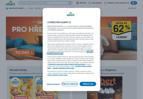 Zobrazit webové stránky Ahold Czech Republic, a.s. 