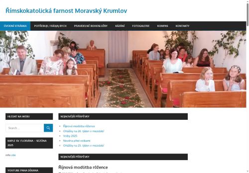 Zobrazit webové stránky Římskokatolická farnost Moravský Krumlov