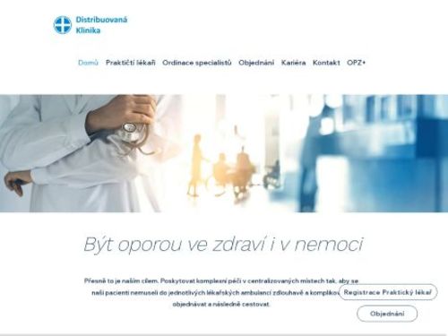 Praktický lékař pro dospělé - Distribuovaná klinika s.r.o.