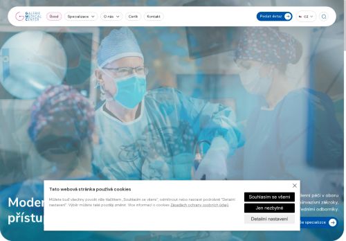 Zobrazit webové stránky Chirurgie - Galerie Medical Center - MUDr. Tomáš Bureš