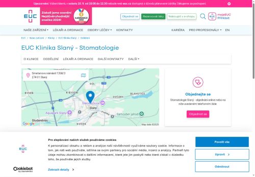 Zobrazit webové stránky Stomatologie - MUDr. Pavel Brtinský