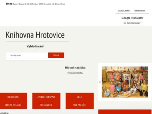 Městská knihovna Hrotovice