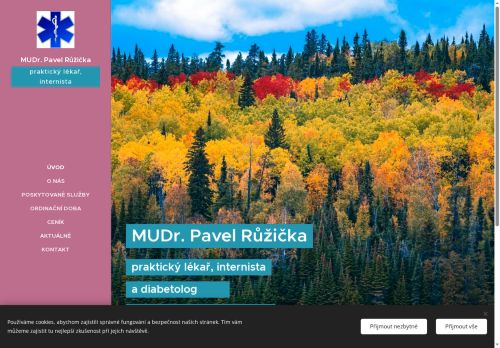 Zobrazit webové stránky Praktický lékař - MUDr. Pavel Růžička