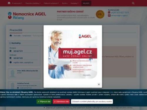 Radiodiagnostické oddělení - Nemocnice Říčany