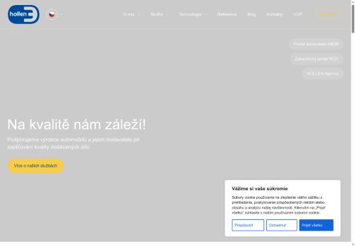 HOLLEN CZ s. r. o. nabízí práci na pozici Kvalitáři a testovači výrobků v obci Plazy