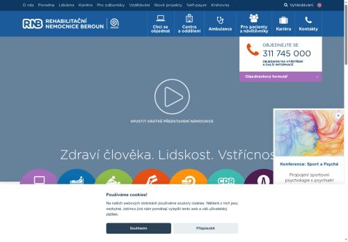 Zobrazit webové stránky Lékařská pohotovost dospělí - Nemocnice Beroun