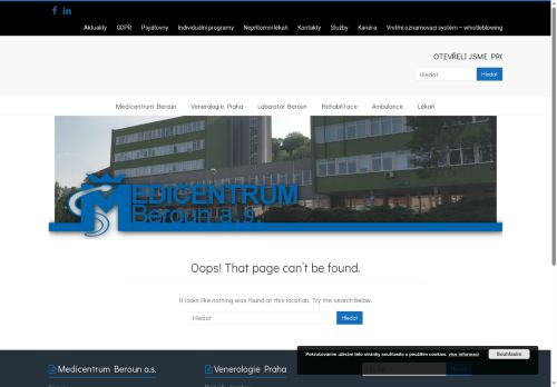 Zobrazit webové stránky Kardiologie Medicentrum Beroun - MUDr. Ondřej Aschermann