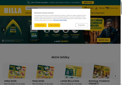 Zobrazit webové stránky BILLA spol. s r.o.