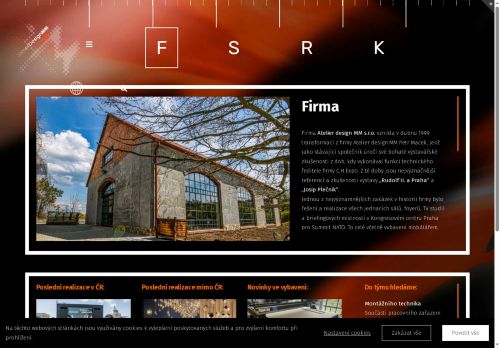 Zobrazit webové stránky Atelier design MM, s.r.o.