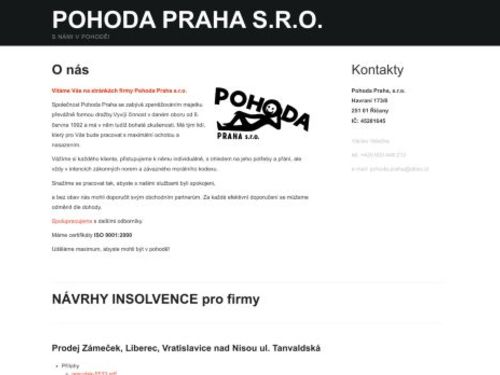 Pohoda Praha, s.r.o.