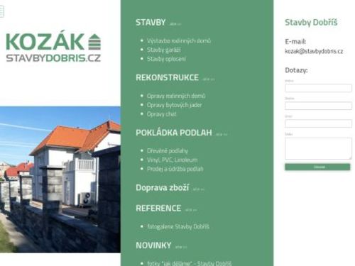 Stavby Dobříš