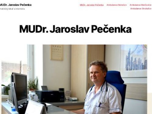 Praktický lékař pro dospělé a interní ambulance - MUDr. Jaroslav Pečenka, MUDr. Miroslava Trkovská