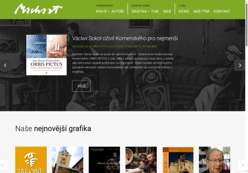 Zobrazit webové stránky Nakladatelství Machart