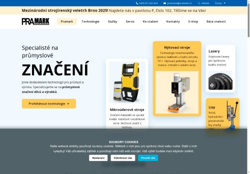 Zobrazit webové stránky PRAMARK, s.r.o.