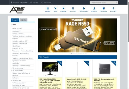 Zobrazit webové stránky ABS Import s.r.o.