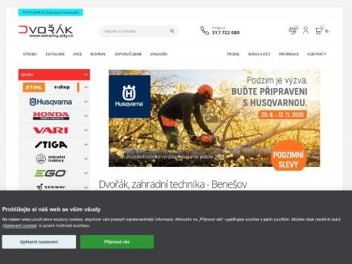 Dvořák, zahradní technika s.r.o.