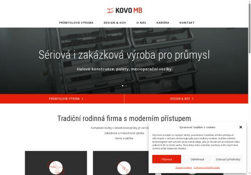 KOVOMB s.r.o. nabízí práci na pozici Svářeči v obci Sukorady
